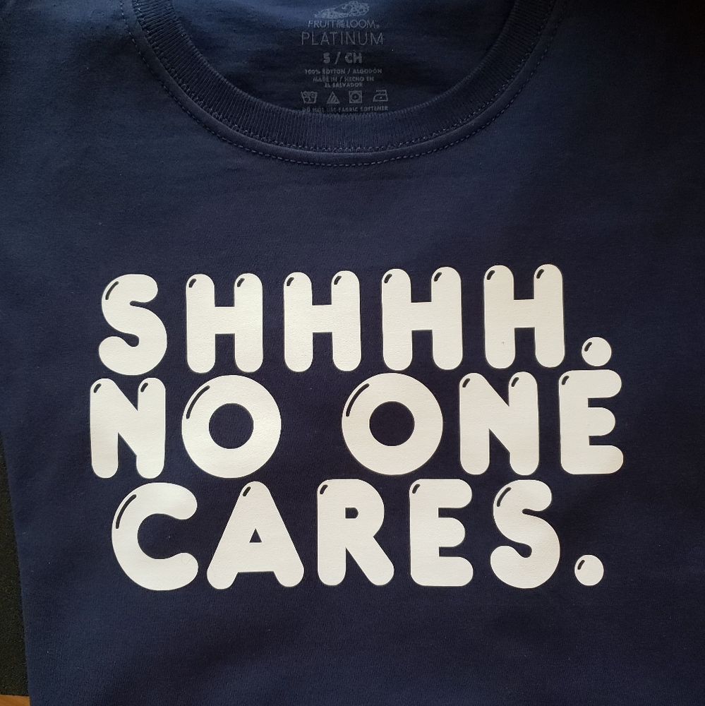 Navy Unisex Tshirt - small